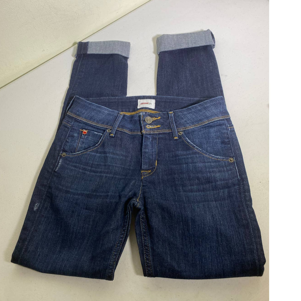 Hudson Collin flap skinny jeans sz 25(27 actual)
